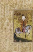 unknow artist A Young Prince on Horseback oil painting on canvas